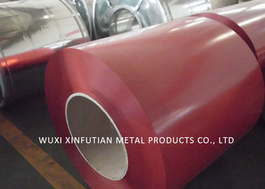 Atap PPGI Prepainted Coil Steel Galvanis Warna Biru / Merah / Hijau