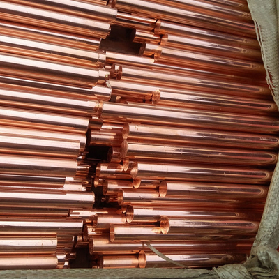 Harga yang bagus Berbagai Kaliber Batang Tembaga Berkualitas Tinggi / Batang Tembaga Tahan Korosi Tu1 T2 Batang Tembaga on line