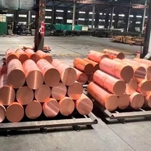 Harga yang bagus Permukaan finishing mill Pure Copper Steel Round Bar C95800 C63000 on line