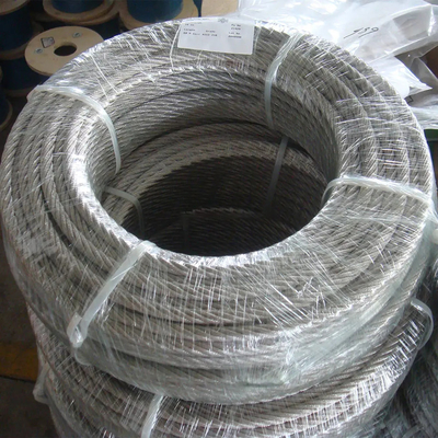 Harga yang bagus 7x7 316 Kabel tali kawat stainless steel AISI 201/304/316 on line