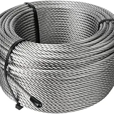 Harga yang bagus 304/316 Aisi Steel Wire Rope Non Alloy Berat Koil Sekitar 60-100kg on line