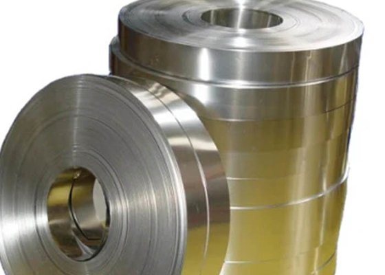 Harga yang bagus 304 201 Lembar Baja Gulungan Dingin Di Coil / 316 Stainless Steel Coil Mill Edge on line