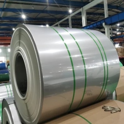 Harga yang bagus AISI 304L 316L 310S Stainless Steel Coil No.1 Finish PVC Surface Protection Stainless Steel Coil Stock on line