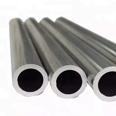 Harga yang bagus 6061 6063 T6 Aluminium Alloy Extrusion Round Tubes Pipa Lemari Pakaian 25Mm on line
