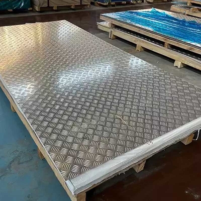 Harga yang bagus Diamond Aluminium Sheet 3003 Plat Kotak-kotak 1100 1060 Diperiksa 10mm on line