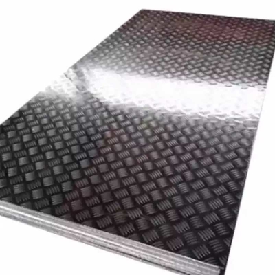 Harga yang bagus Terang Aluminium Diperiksa Lembar Pelat Pelat Pola Pemeriksa 1600mm on line