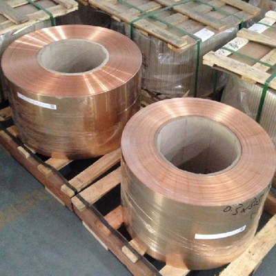 Harga yang bagus 0.1Mm Tembaga Coil Strip Foil Untuk Baterai C11000 Etp Tu1 on line