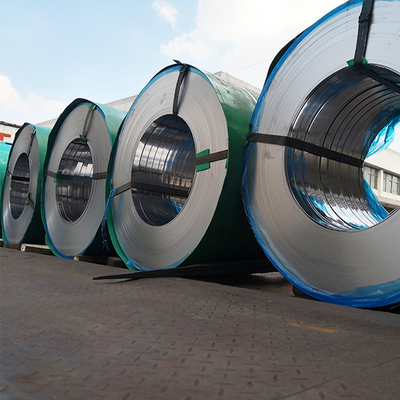 Harga yang bagus 2B N0 8 Rampung Cold Rolled Steel Coil Untuk Industri on line