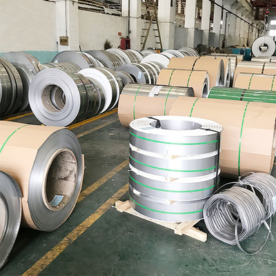 Harga yang bagus Cold Rolled Soft Trim Edge 409 410 430 Lembar baja tahan karat Strip Coils Harga Koil baja tahan karat on line