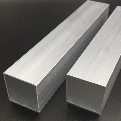 Harga yang bagus 6061 6063 Aluminium Alloy Pipe Tube Square Extrusion on line