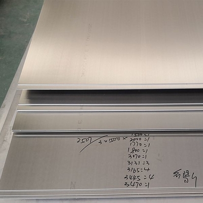 Harga yang bagus TISCO Type 316 Ketebalan Plat Baja Ketat 2MM Ketahanan Korosi Disesuaikan on line