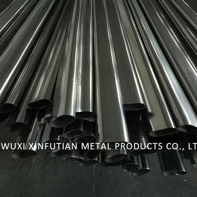 Harga yang bagus Pipa Eliptical Rectangular 1inch Dipoles Berwarna 316 Stainless Steel Pipe on line