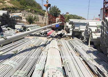 Harga yang bagus Acid White Finish Stainless Seamless Tubing / SS 304 Seamless Pipe Untuk Transportasi Cair on line