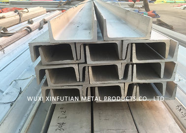 Harga yang bagus Natural Finish H Channel Steel 316 / U Berbentuk Metal Bar Polishing Surface on line
