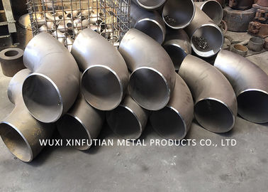 Harga yang bagus Dipoles Stainless Steel Siku Pas / 316L Stainless Tabung Fittings Untuk Kimia on line