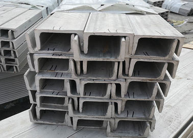 Harga yang bagus Industri U Channel Stainless Steel / Stainless Steel U Bagian Warna Alami on line