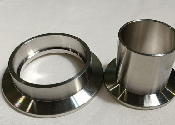 Harga yang bagus Permukaan Alami SS316l Half Nipple KF Vacuum Flange Fittings on line
