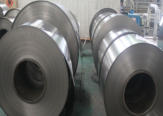 Harga yang bagus 1.4509 439 2B Finish Stainless Steel Strip Rolls Untuk Pipa Knalpot Kendaraan on line
